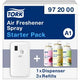 Désodorisant Tork A1 starter pack 3 recharges blanc