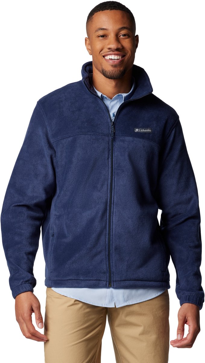 Columbia Steens Mountain™ veste polaire full zip 2.0 hommes - gilet polaire avec fermeture éclair complète - taille s - bleu