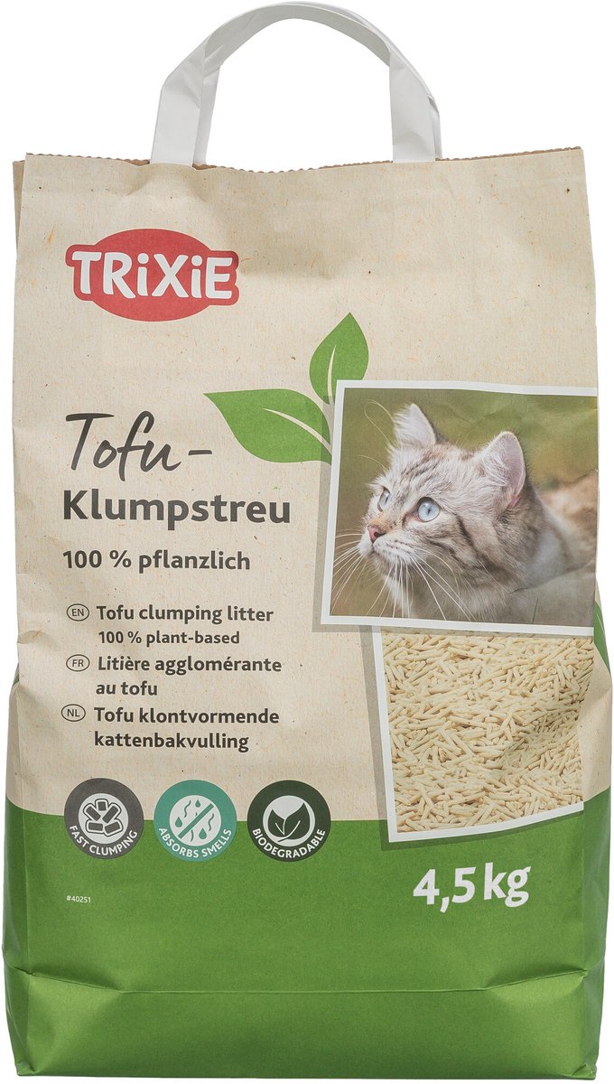 Litière pour chat Trixie tofu