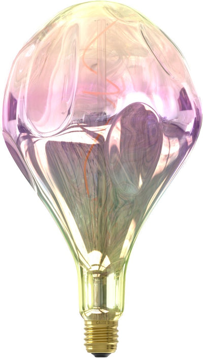 Lampe LED arc-en-ciel Calex organique evo xxl - e27 - source de lumière à filament - dimmable - 4w - lumière blanc chaud
