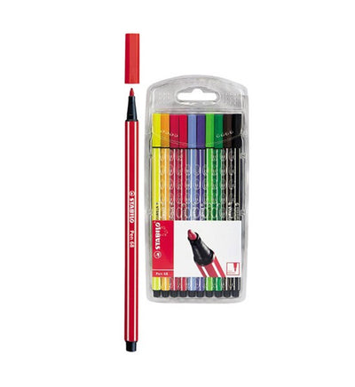 Marqueurs ABI 10 pièces stylo 68
