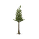 Sapin de Noël artificiel Decoris mini sur tronc ø18xh45cm