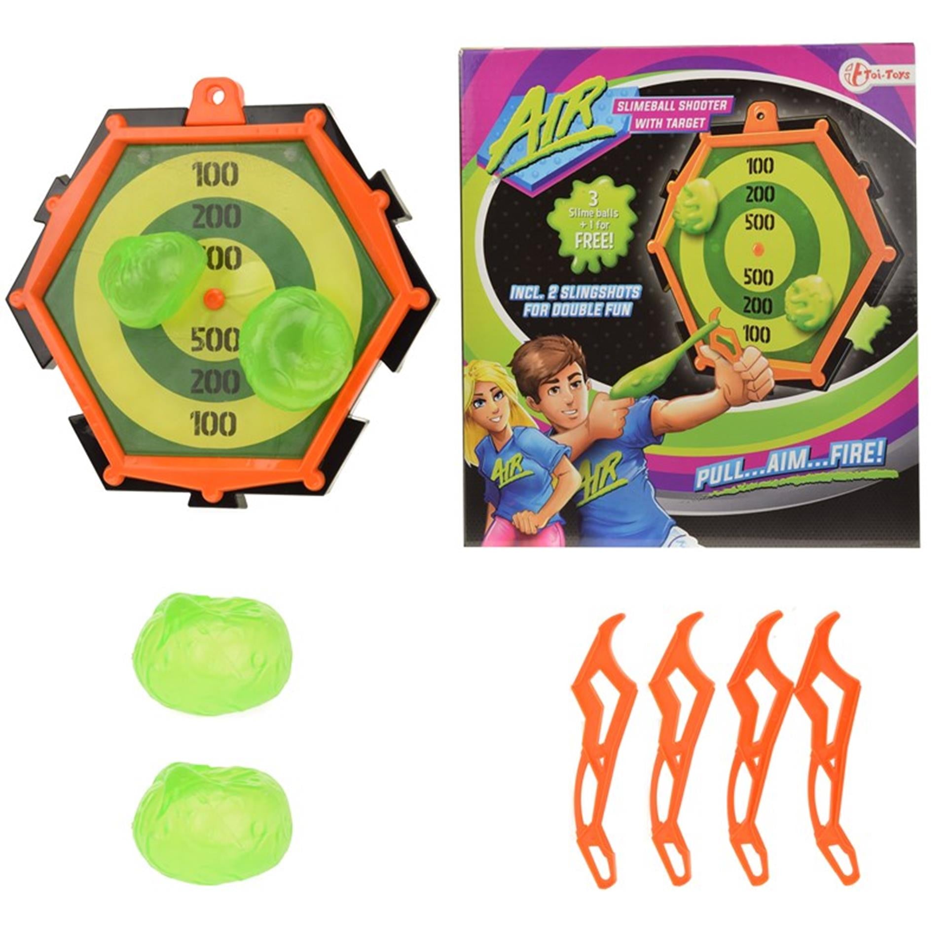 Toi-toys toitoys tirant des boules de slime + tableau de bord