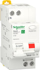 Schneider electric resi9 - disjoncteur différentiel - 1p+n - 16a - caractéristique c - 6000a - 30ma - type a