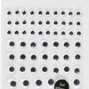 Creativ Company Wiebelogen White Self-Adhesive, 69st.