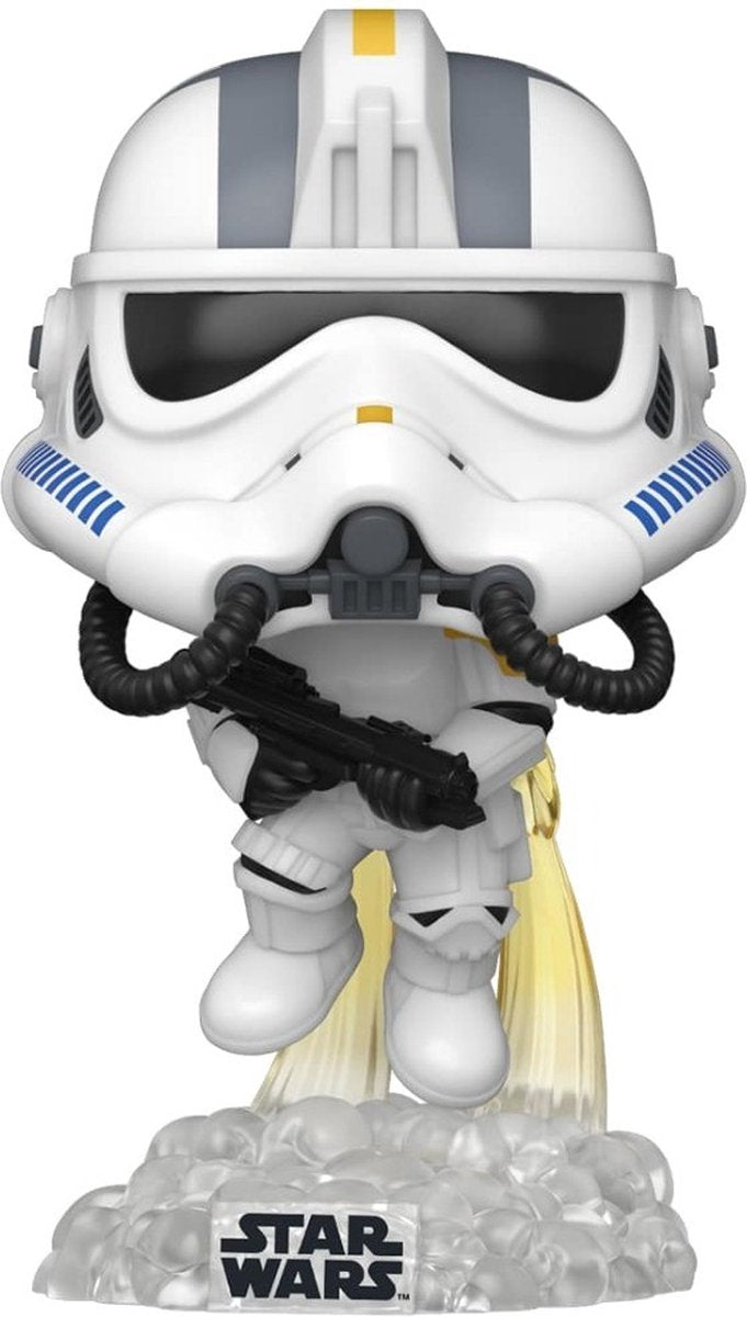 Funko Star Wars - Battlefront Pop ! figurine de collection Imperial Rocket Trooper édition spéciale 9 cm - multicolore