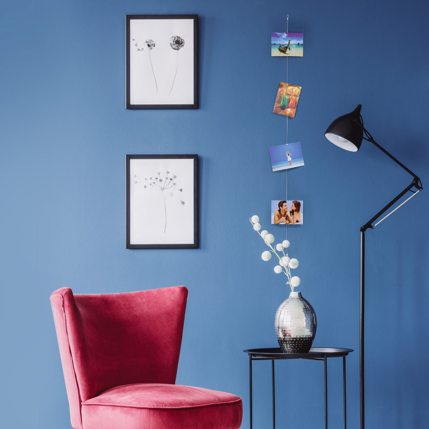 Zep TZ27 Cordon photo en argent 150 cm