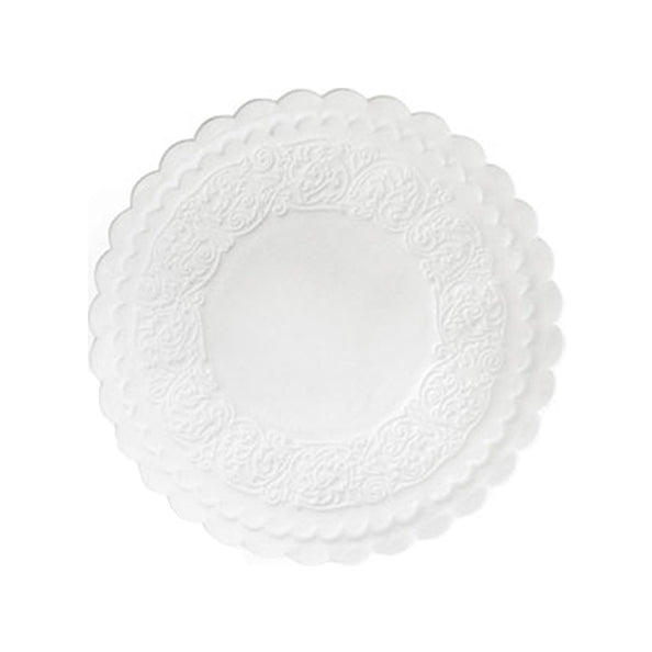 Dessous de verre Duni 8 couches 9 cm tissu blanc (500 pièces)