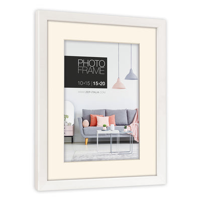 Zep Cadre Photo NP46W Edison Blanc 10x15 cm