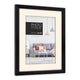 Cadre Photo Zep NP23B Edison Noir 15x20 20x30 cm