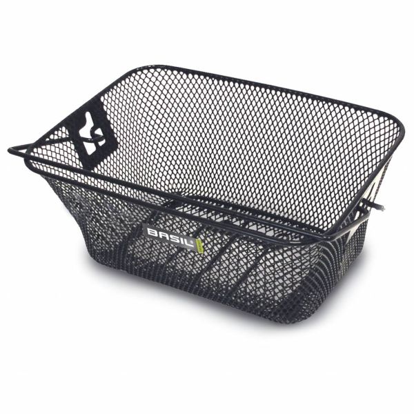 Basil Tigre - panier à vélo pour enfants - avant ou arrière - noir