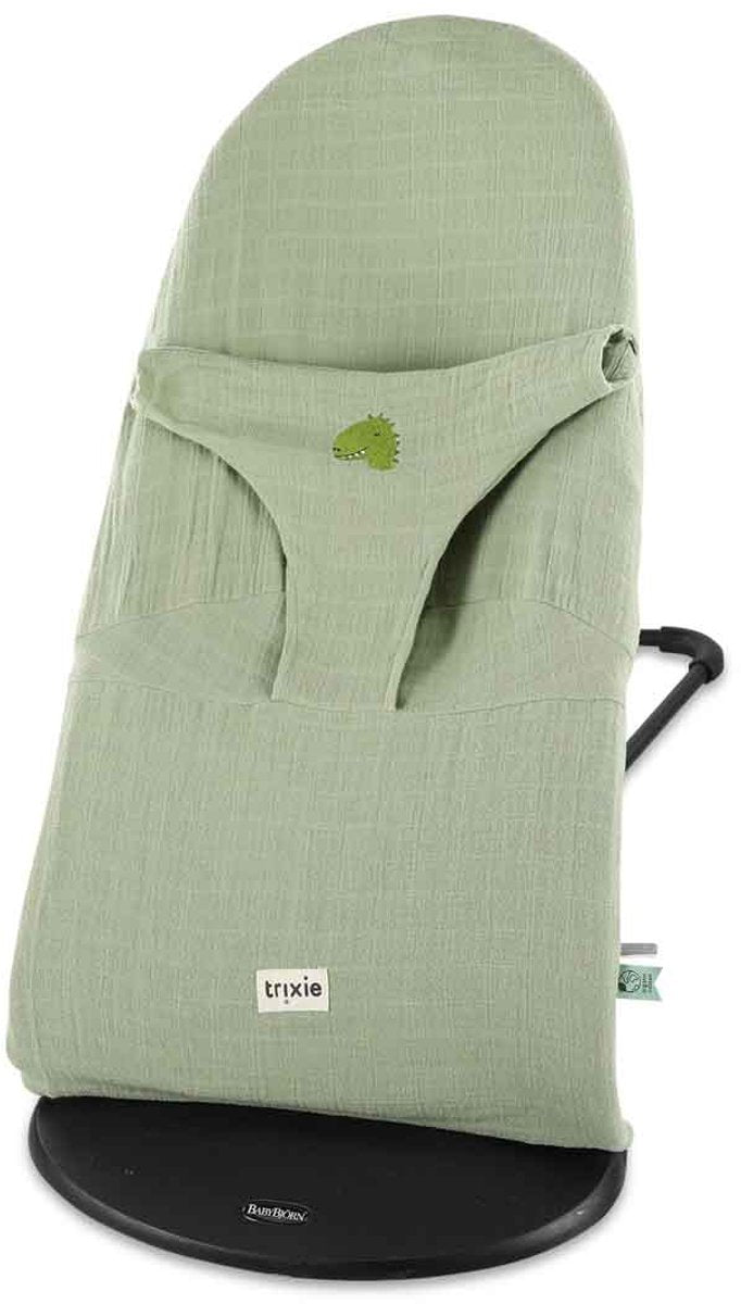 Trixie * housse de protection pour transat | babybjörn - sage du bonheur - m. dinosaure