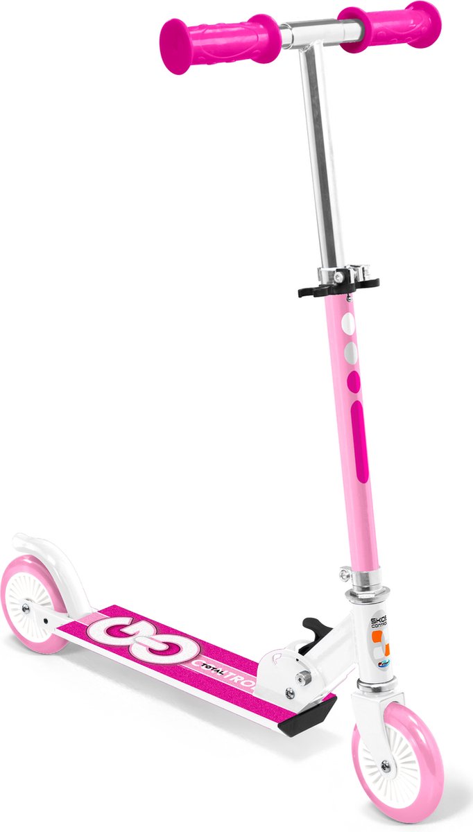 Timbre scooter pliable fille dérape contrôle