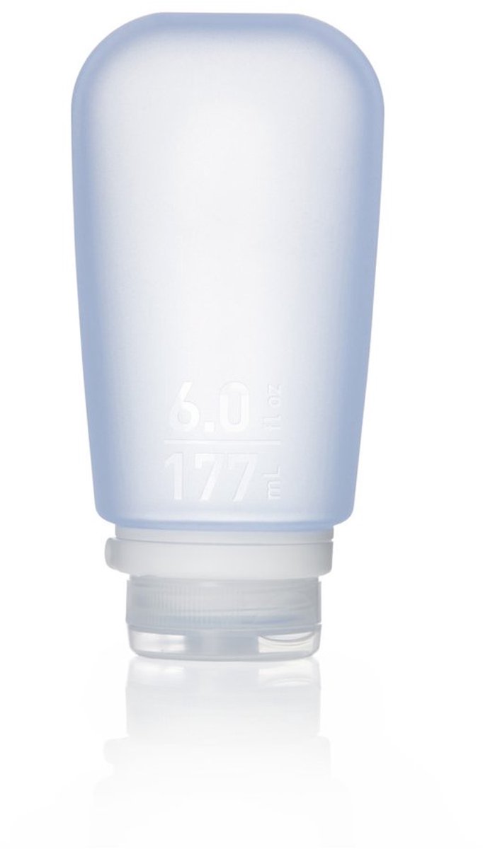 Human Gear - gotoob+ - bouteille de voyage - flacon - réutilisable - étanche - léger - xl - 177 ml - bleu