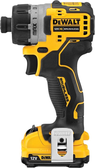 Dewalt dcf601d2 | visseuse compacte sans fil | 1 4 | 12 volts | Batterie Li-ion 2,0 Ah - dcf601d2-qw