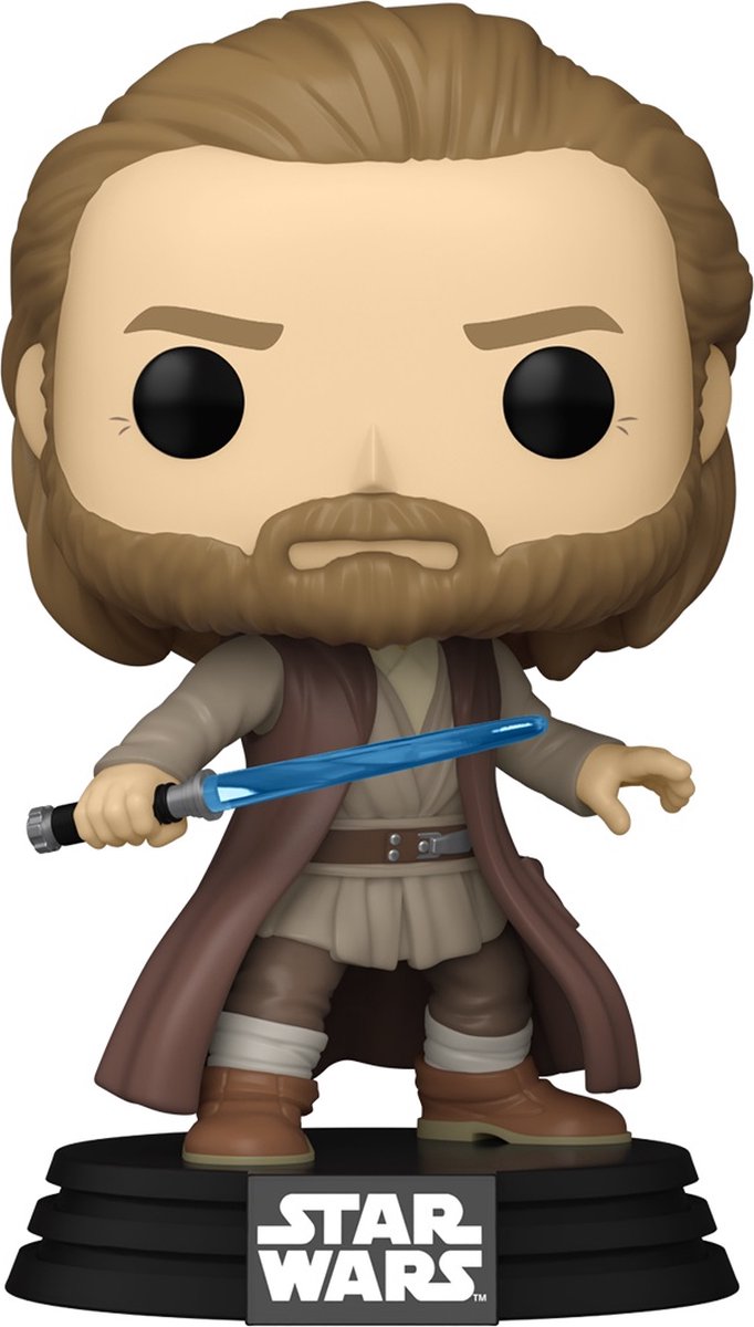 Funko pop star wars : obi-wan kenobi (pose de combat) - pop #629