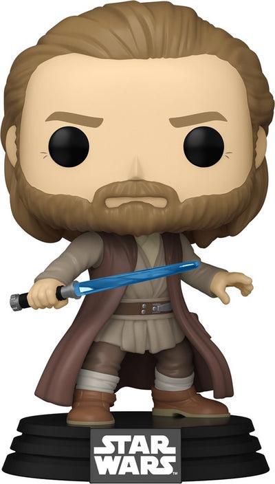 Funko pop star wars : obi-wan kenobi (pose de combat) - pop #629