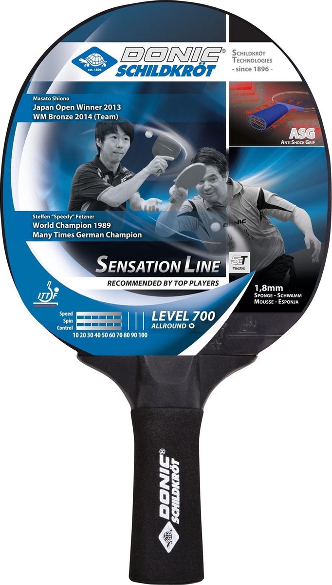 Donic Schildkrot Raquettes de tennis de table Donic Schildkrot - noir rouge