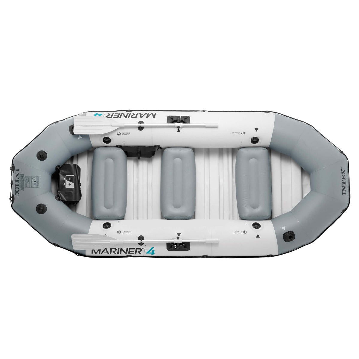 Intex Mariner 4 Set - Bateau pneumatique quadruple
