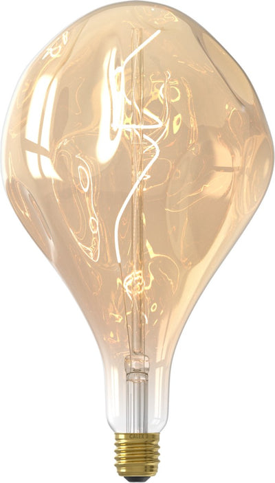 Calex organique evo xxl or - lampe LED e27 - source de lumière à filament dimmable - 6w - lumière blanc chaud