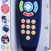 Jouer à la télécommande bébé avec du bleu son