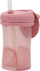 Gobelet à paille Difrax - 250 ml - 12+ mois - rose - 1 pièce