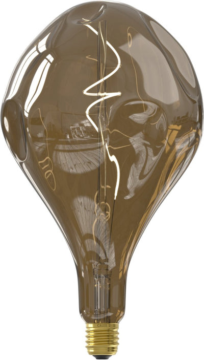Calex organique evo xxl naturel - lampe LED e27 - source lumineuse à filament dimmable - 6w - lumière blanc chaud