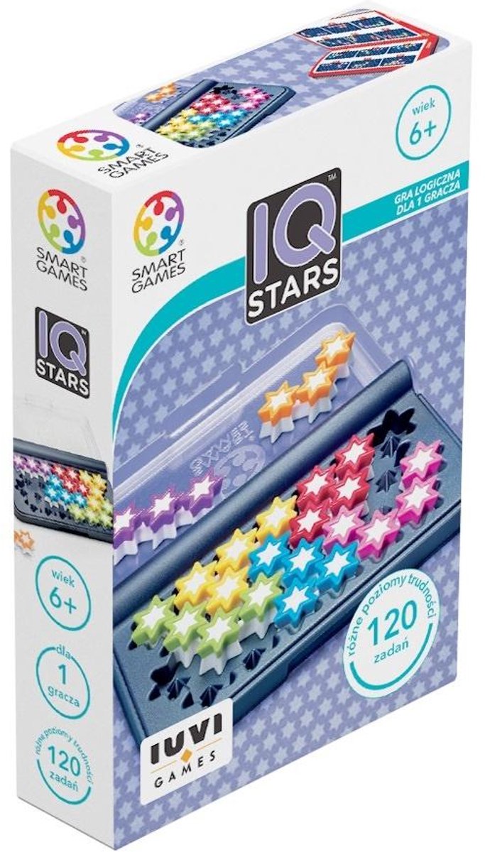 Smartgames jeux intelligents - iq stars - (pl) jeux iuvi - version polonaise