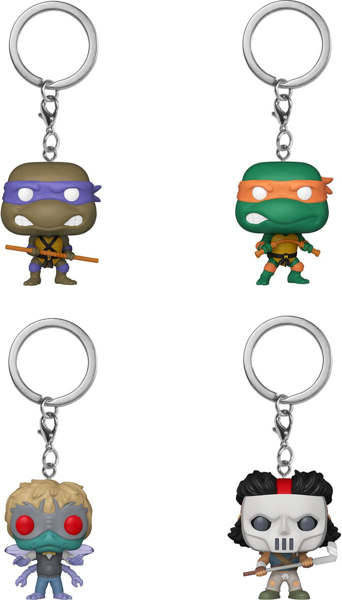 Porte-clés Funko pop : TMNT- 12pc PDQ (aveugle)