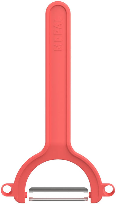 Mepal éplucheur inox chef it - 17 cm - éplucheur de pommes de terre - couteaux tranchants - passe au lave-vaisselle - ustensiles de cuisine - corail
