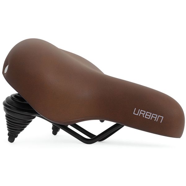 Bicycle Saddle Edge Urban - Matt Dark Brown (sur carte)