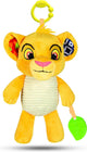 Clementoni bébé - peluche d'activité roi lion disney - peluche
