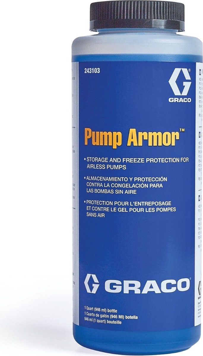 Protection liquide pour armure de pompe Graco 1 litre