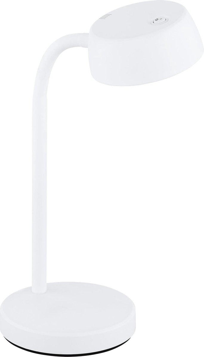 Lampe de table Eglo cabales - lampe de bureau - LED - 34 cm - blanc