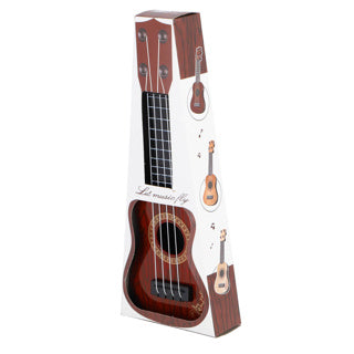 Autres marques Mini guitare 26 cm Look brun