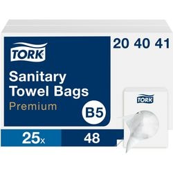 Sacs d'hygiène Tork 204041 blanc