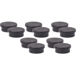 Aimants niceday noir 20mm 10 pièces