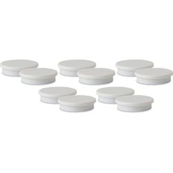 Aimants niceday 30mm blanc 10 pièces
