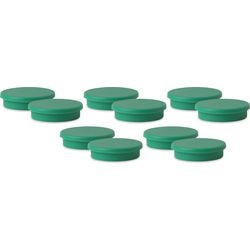 Aimants niceday 30 mm vert 10 pcs