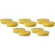 Aimants niceday 30 mm jaune 10 pcs