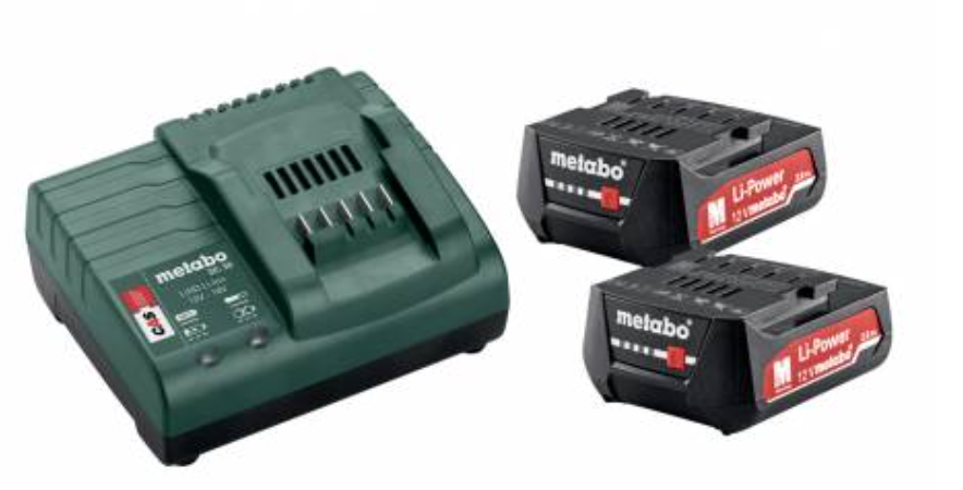 Kit de base Metabo 12v | 2x2,0ah - 685300000