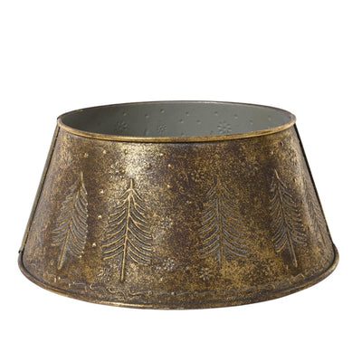 Anneau d'arbre Decoris en fer Ø70cm x h.27cm bronze antique