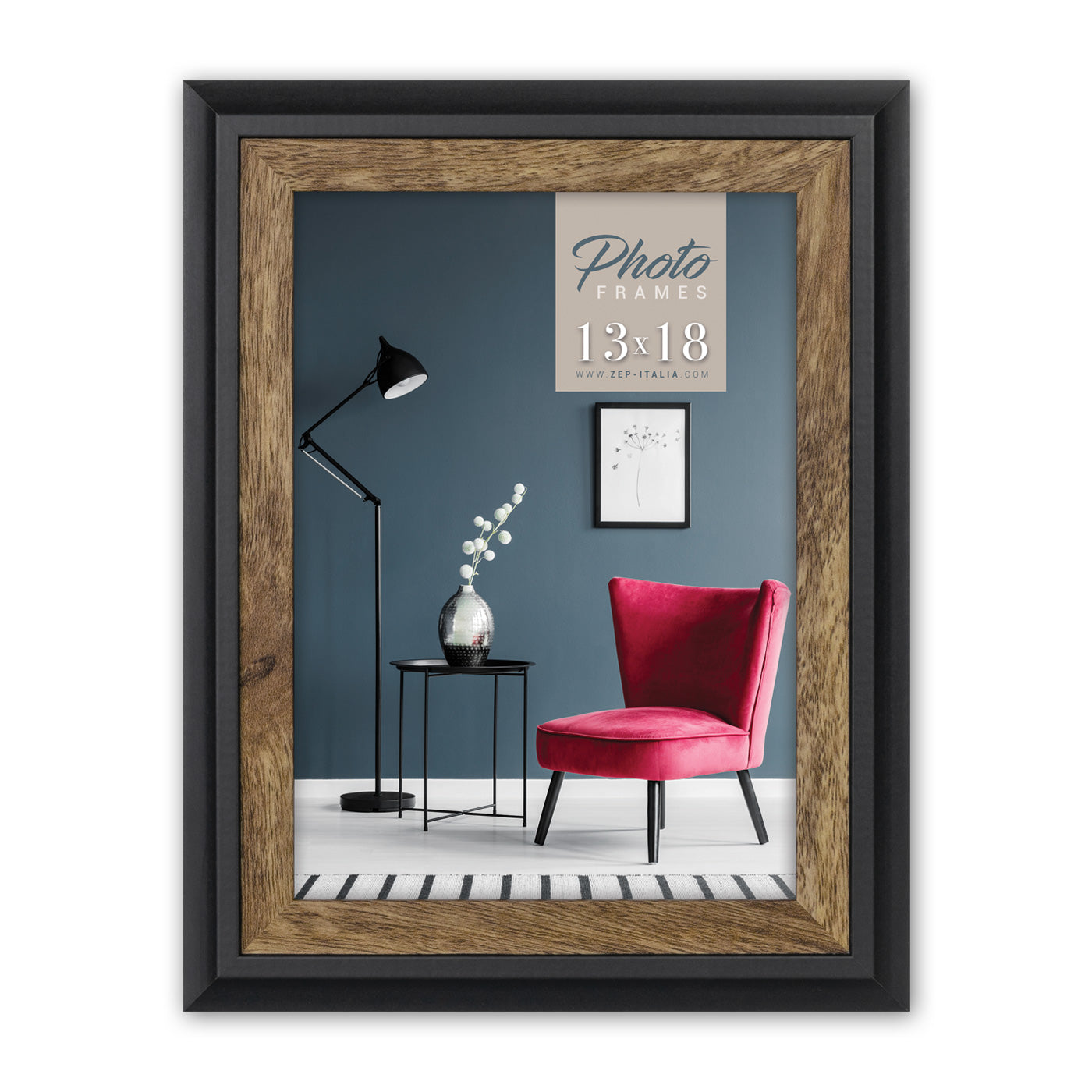 Frame photo Zep EG434L enna noir 30x40 cm
