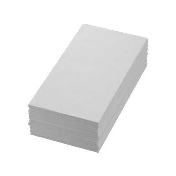 Serviette douce Duni blanche 1 8 plis 48 x 48 cm (6x 60 pièces)