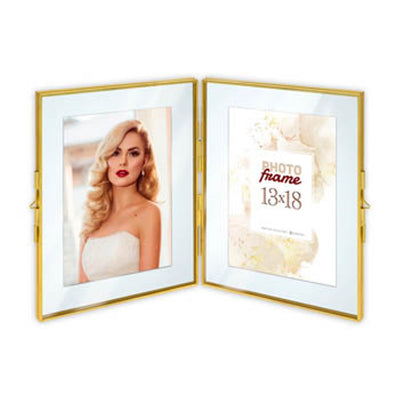 Frame photo ZEP XF8257 BRUXELLES GOLD 2X 13X18 CM