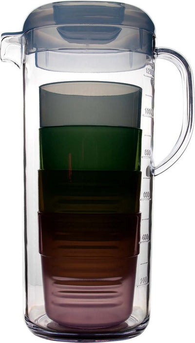 Bo-camp - canette de limonade - avec 4 verres