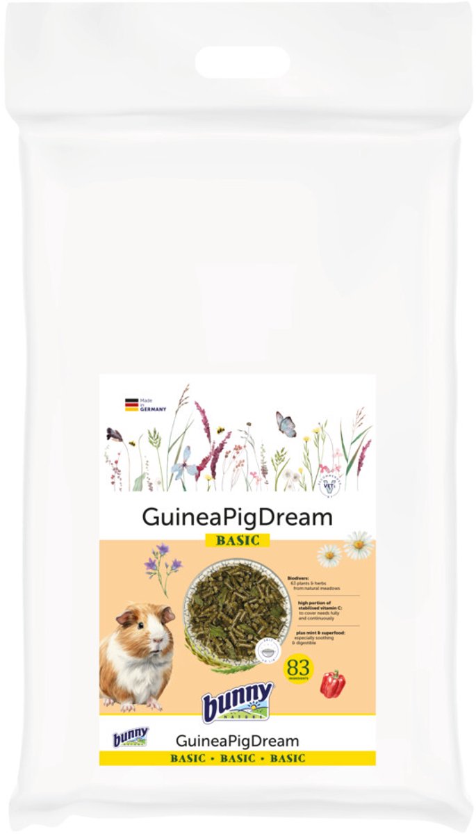 Bunny nature cochon d'inde dream basic - 4 kg