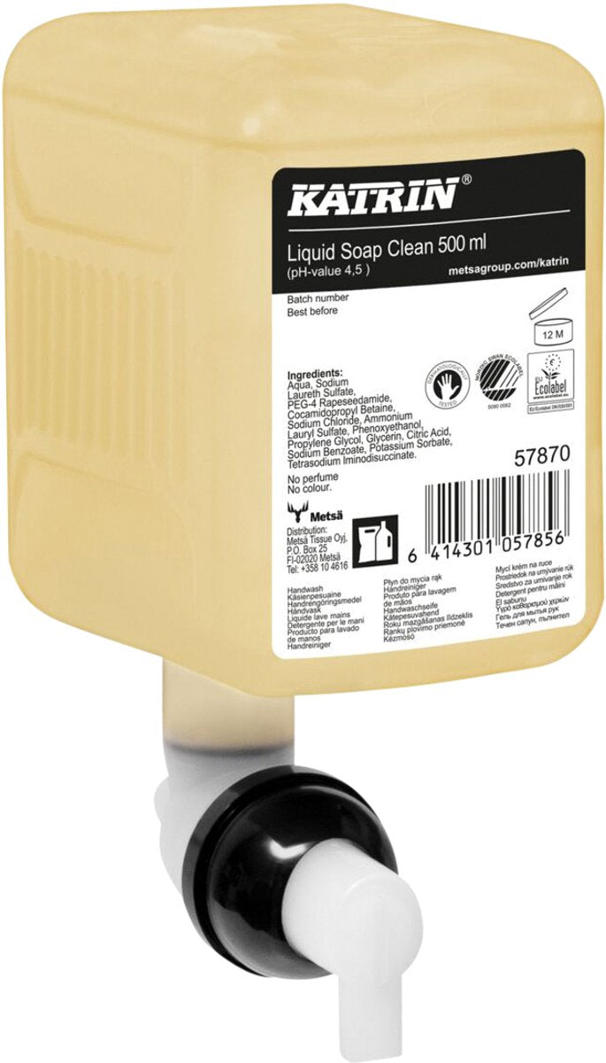 Katrin savon pour les mains liquide propre 500ml