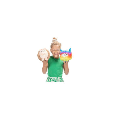 Toi-toys gonfle la peluche animale câline, 15 cm