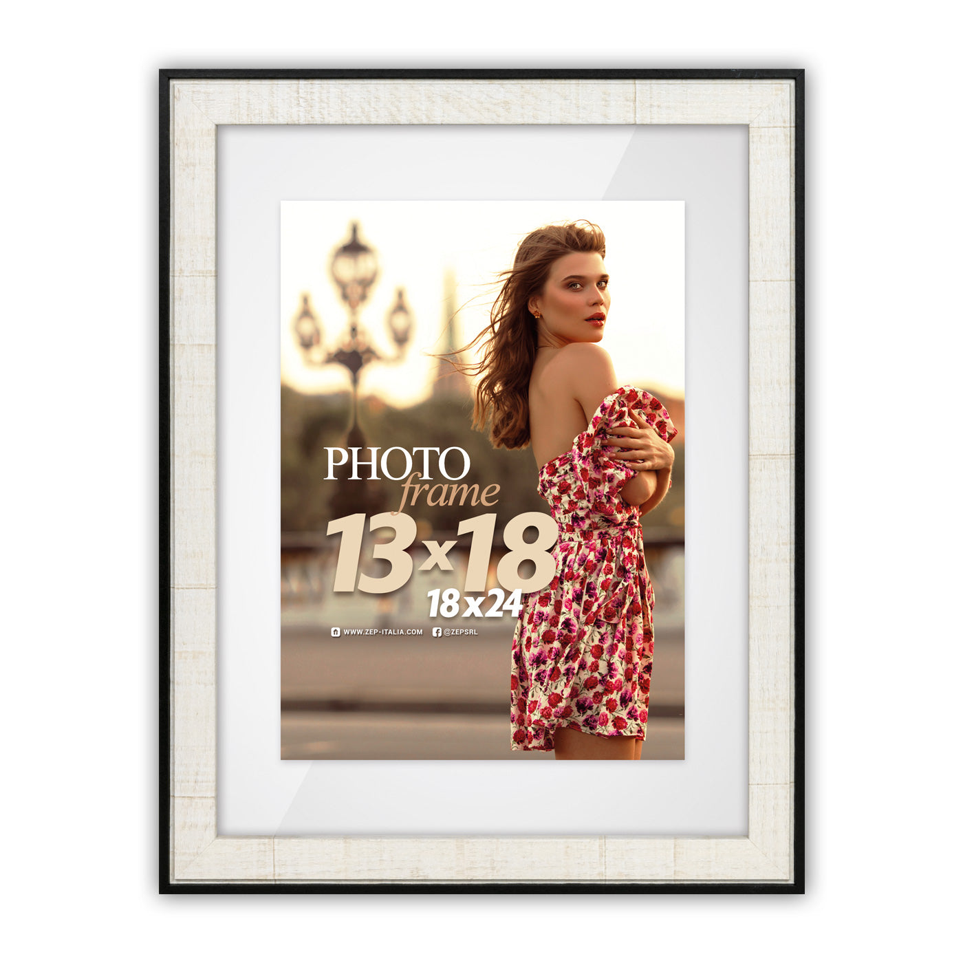 Zep RZ368W Roma blanc 10x15 15x20 cm